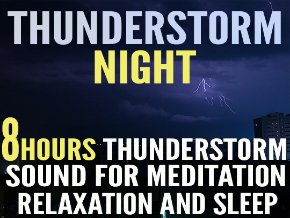 Thunderstorm Night for Sleep